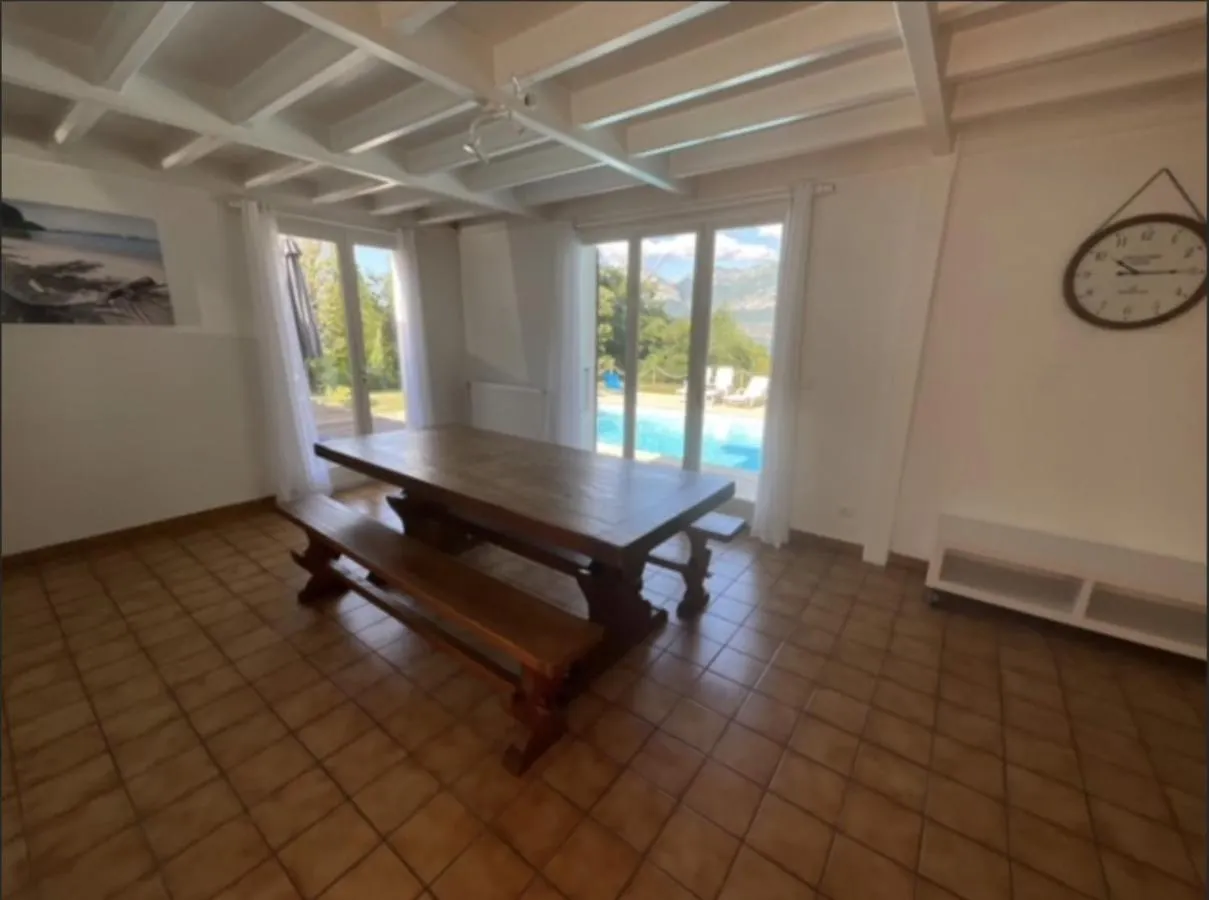 Villa Avec Piscine, Vue Lac Et Montagne Sévrier フランス